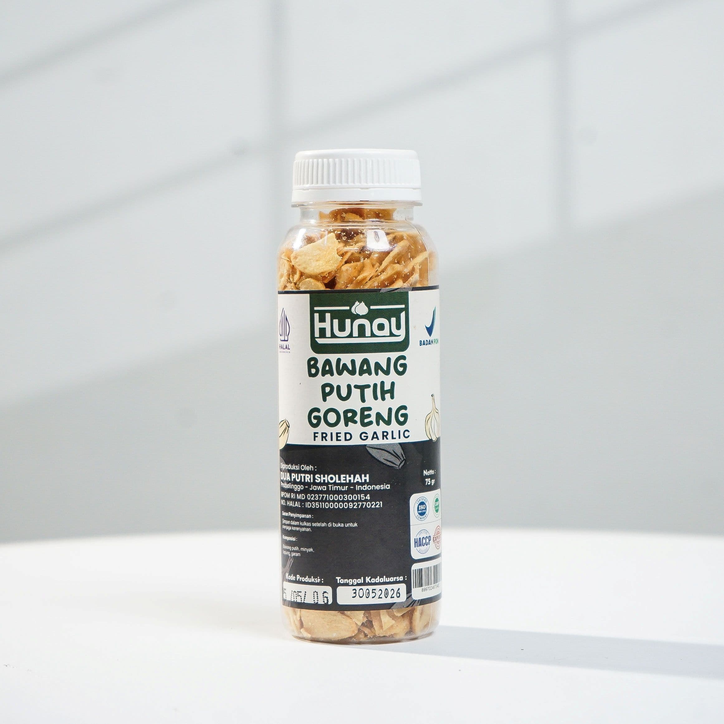 Bawang Putih Goreng Botol 75gr